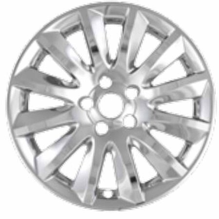 Coast2Coast 17", 12 Spoke, Chrome Plated, Plastic, Set Of 4, Not Compatible With Steel Wheels IWCIMP364XN